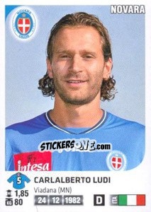 Sticker Carlalberto Ludi - Calciatori 2011-2012 n. 340 - Panini