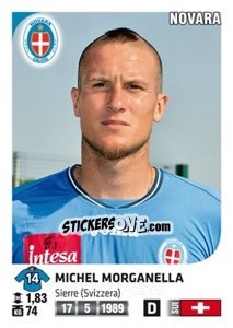Sticker Michel Morganella - Calciatori 2011-2012 n. 348 - Panini