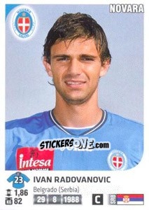 Figurina Ivan Radovanovic - Calciatori 2011-2012 - Panini