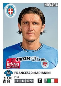 Figurina Francesco Marianini - Calciatori 2011-2012 - Panini