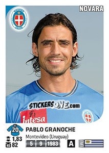 Figurina Pablo Granoche - Calciatori 2011-2012 - Panini