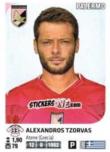Sticker Alexandros Tzorvas - Calciatori 2011-2012 n. 362 - Panini