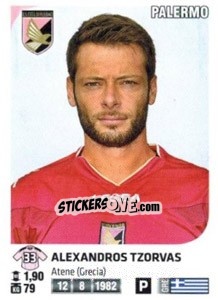 Figurina Alexandros Tzorvas - Calciatori 2011-2012 - Panini