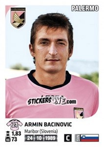 Sticker Armin Bacinovic - Calciatori 2011-2012 - Panini