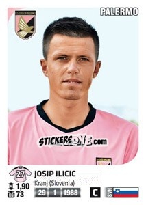 Sticker Josip Ilicic - Calciatori 2011-2012 n. 380 - Panini