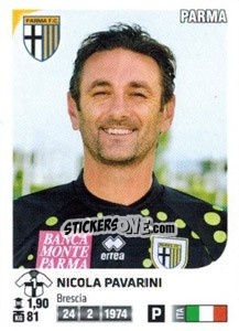 Sticker Nicola Pavarini - Calciatori 2011-2012 n. 387 - Panini