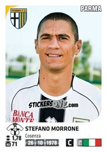 Sticker Stefano Morrone - Calciatori 2011-2012 n. 399 - Panini