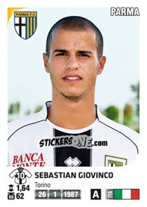 Sticker Sebastian Giovinco - Calciatori 2011-2012 - Panini
