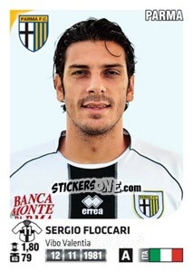 Sticker Sergio Floccari - Calciatori 2011-2012 n. 406 - Panini