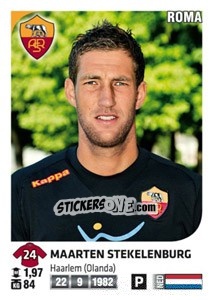 Cromo Maarten Stekelenburg - Calciatori 2011-2012 - Panini