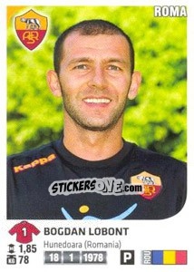 Figurina Bogdan Lobont - Calciatori 2011-2012 - Panini