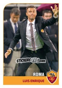 Sticker Luis Enrique - Calciatori 2011-2012 n. 416 - Panini