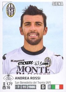 Cromo Andrea Rossi - Calciatori 2011-2012 - Panini