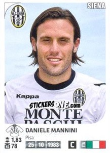 Sticker Daniele Mannini - Calciatori 2011-2012 - Panini