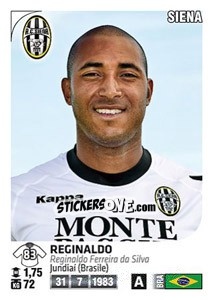 Cromo Reginaldo - Calciatori 2011-2012 n. 452 - Panini
