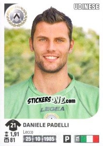 Sticker Daniele Padelli - Calciatori 2011-2012 n. 459 - Panini