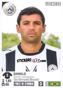 Figurina Danilo - Calciatori 2011-2012 - Panini