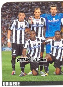 Figurina Squadra/1 (Udinese) - Calciatori 2011-2012 - Panini