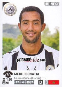 Sticker Medhi Benatia - Calciatori 2011-2012 - Panini