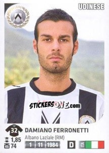 Cromo Damiano Ferronetti - Calciatori 2011-2012 - Panini