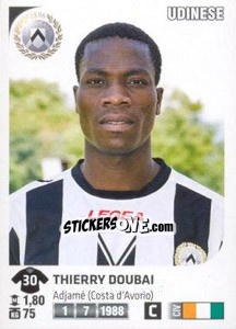 Sticker Thierry Doubai - Calciatori 2011-2012 n. 471 - Panini