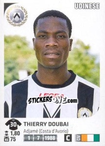 Figurina Thierry Doubai - Calciatori 2011-2012 - Panini