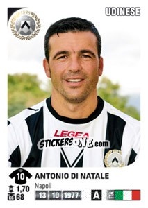 Figurina Antonio Di Natale - Calciatori 2011-2012 - Panini