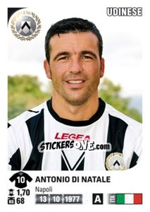 Sticker Antonio Di Natale - Calciatori 2011-2012 n. 479 - Panini