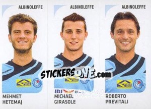 Figurina Mehmet Hetemaj / Michael Girasole / Roberto Previtali - Calciatori 2011-2012 - Panini