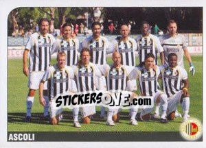 Figurina Squadra (Ascoli) - Calciatori 2011-2012 - Panini
