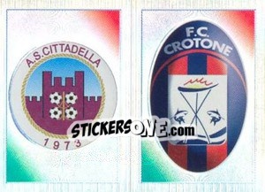 Sticker Scudetto (Cittadella - Crotone) - Calciatori 2011-2012 n. 511 - Panini