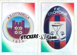 Figurina Scudetto (Cittadella - Crotone)