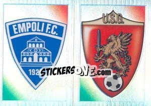 Sticker Scudetto (Empoli - Grosseto) - Calciatori 2011-2012 n. 526 - Panini