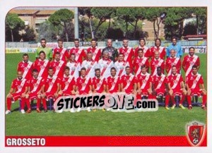 Figurina Squadra (Grosseto) - Calciatori 2011-2012 - Panini