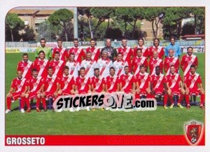 Sticker Squadra (Grosseto) - Calciatori 2011-2012 n. 534 - Panini