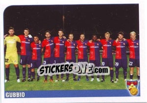 Cromo Squadra (Gubbio) - Calciatori 2011-2012 - Panini