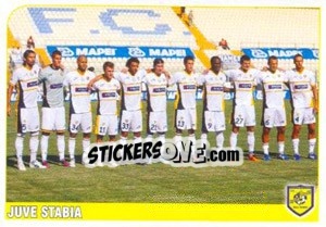 Figurina Squadra (Juve Stabia) - Calciatori 2011-2012 - Panini
