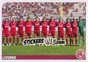 Figurina Squadra (Livorno) - Calciatori 2011-2012 - Panini