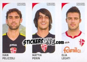 Sticker Ivan Pelizzoli / Mattia Perin / Elia Legati - Calciatori 2011-2012 - Panini