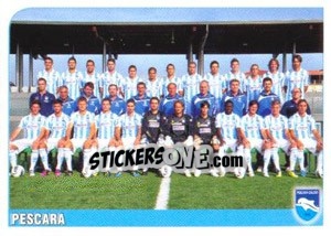 Figurina Squadra (Pescara) - Calciatori 2011-2012 - Panini