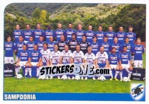 Sticker Squadra (Sampdoria) - Calciatori 2011-2012 n. 602 - Panini