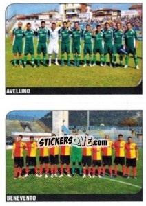 Cromo Squadra (Avellino - Benevento) - Calciatori 2011-2012 - Panini