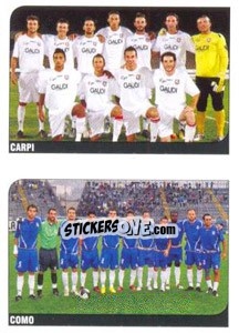 Sticker Squadra (Carpi - Como) - Calciatori 2011-2012 n. 648 - Panini