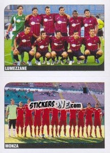 Sticker Squadra (Lumezzane - Monza) - Calciatori 2011-2012 n. 651 - Panini