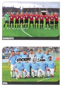 Sticker Squadra (Sorrento - Spal) - Calciatori 2011-2012 n. 655 - Panini