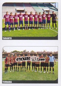 Sticker Squadra (Taranto - Ternana) - Calciatori 2011-2012 n. 657 - Panini