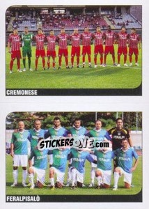 Sticker Squadra (Cremonese - Feralpisalò) - Calciatori 2011-2012 n. 663 - Panini