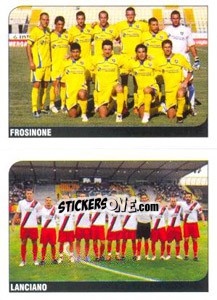 Figurina Squadra (Frosinone - Lanciano) - Calciatori 2011-2012 - Panini