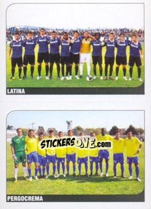 Cromo Squadra (Latina - Pergocrema) - Calciatori 2011-2012 - Panini