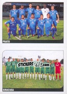 Figurina Squadra (Prato - Siracusa) - Calciatori 2011-2012 - Panini